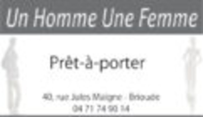 Un Homme Une Femme