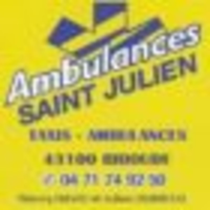 Ambulances Saint Julien